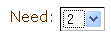 ‘Need’ box
