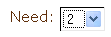 ‘Need’ box